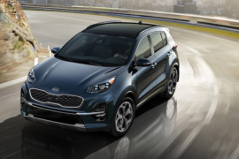 2020-Kia-Sportage-taking-a-turn